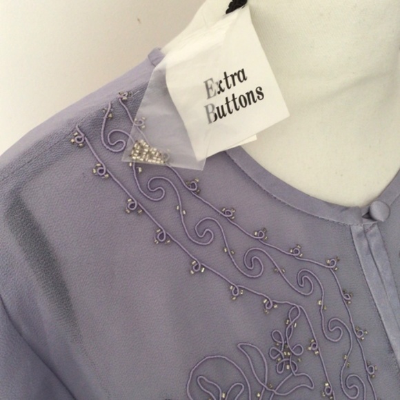 Lavender cover/cape , for dress - Picture 8 of 15